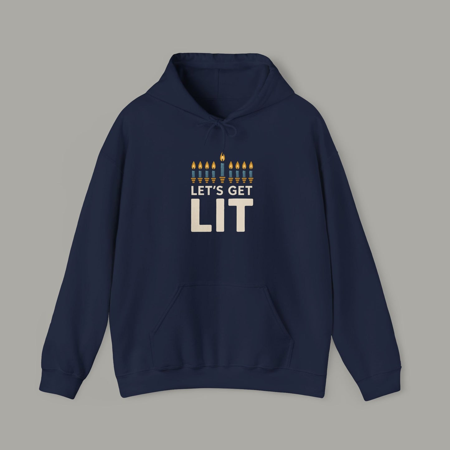 Let's Get Lit Cotton Hoodie