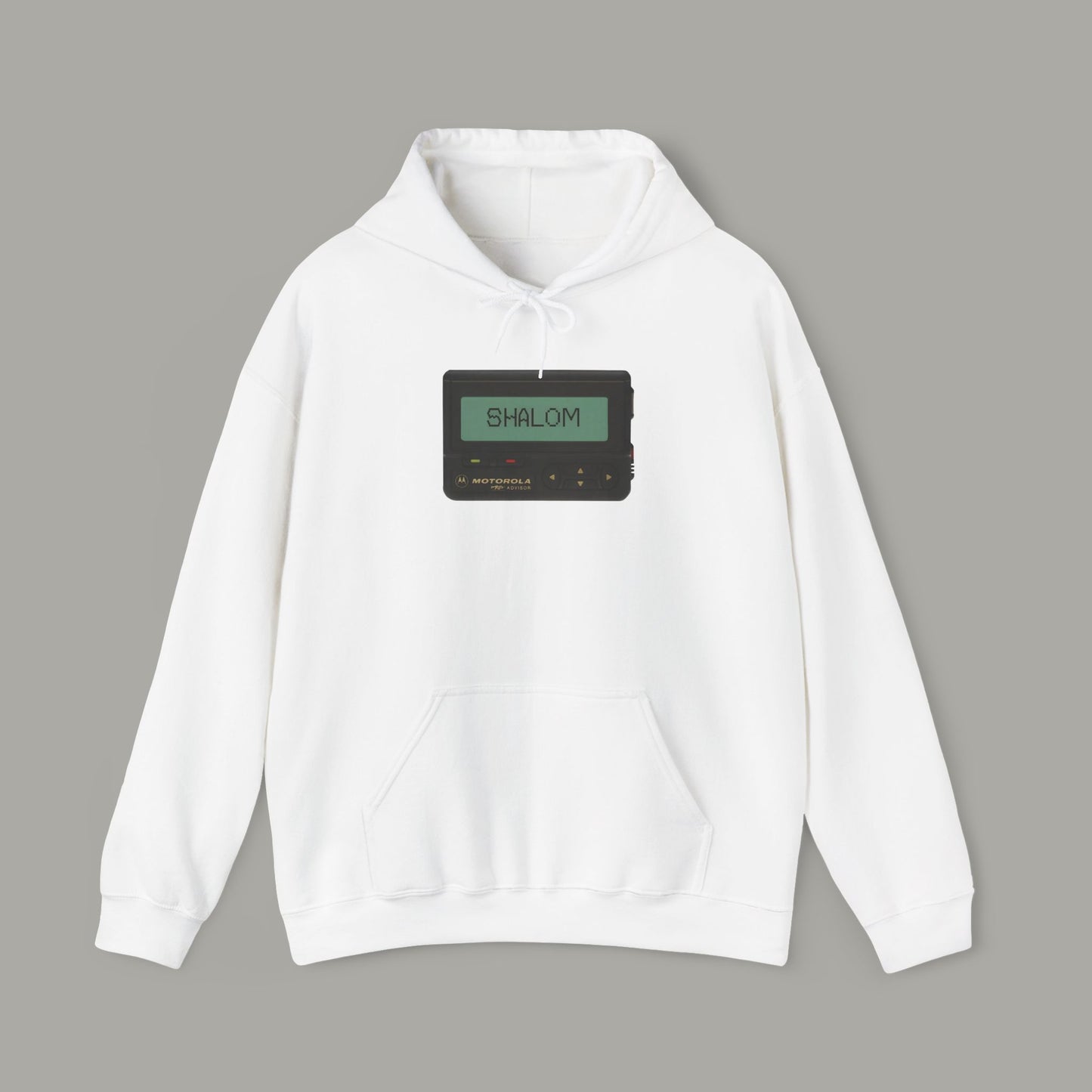 Shalom Beeper Cotton Hoodie