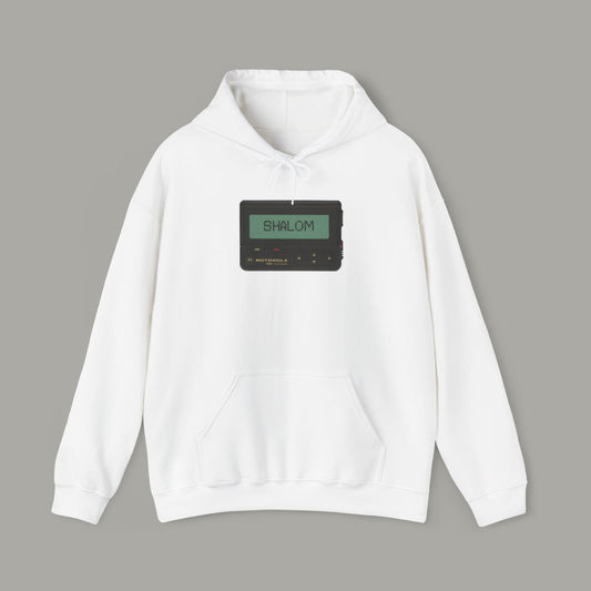 Shalom Beeper Cotton Hoodie